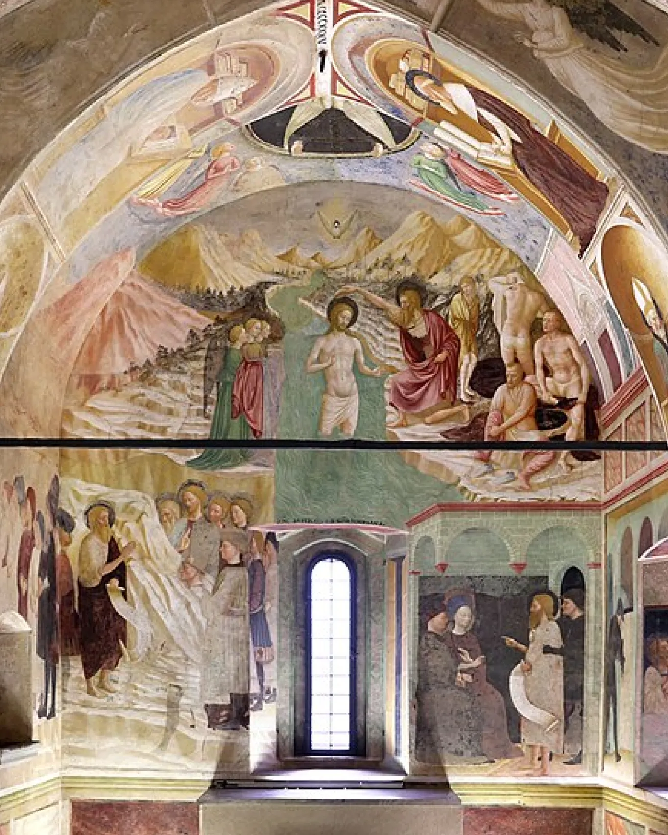 Reading a fresco