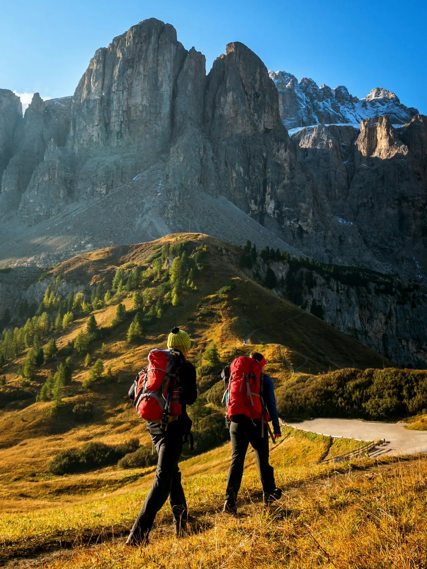 A short trail in the Dolomites
